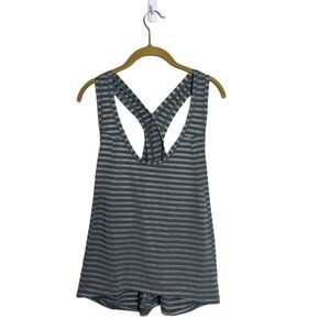 Zyia Stripe Strappy Athletic Tank